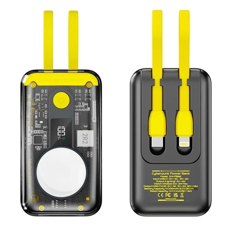 Pin sạc dự phòng CyberPunk 10000mAh ZHX-PB22 Pin sạc dự phòng CyberPunk 10000mAh ZHX-PB22